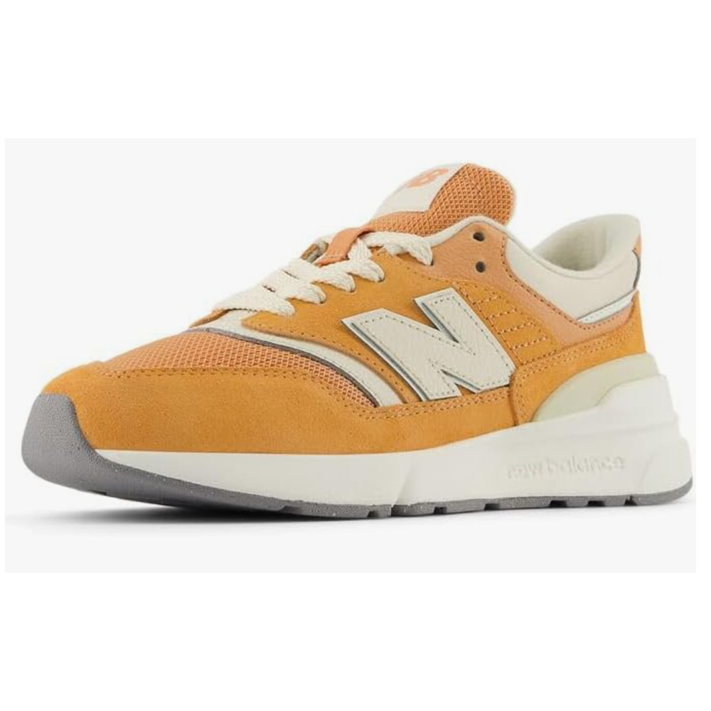 New Balance Kid's 997R V1 Lace-Up Sneaker, Copper/Linen, 7 M Big Kid